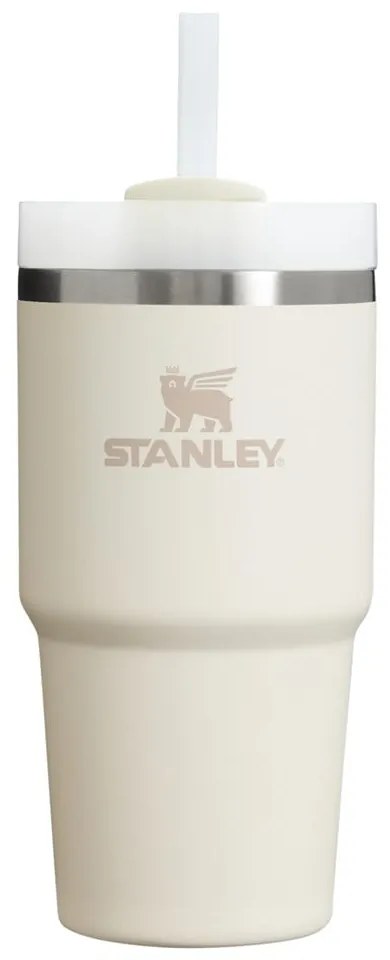 Termos crem cu pai din oțel inoxidabil 600 ml Quencher H2.0 FlowState Tumbler Cream – Stanley