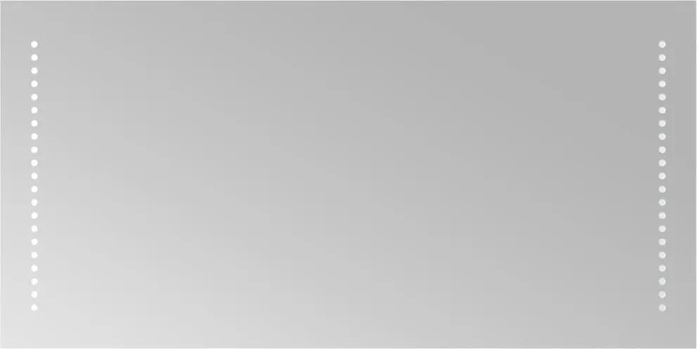 vidaXL Oglindă de baie cu LED, 40x80 cm