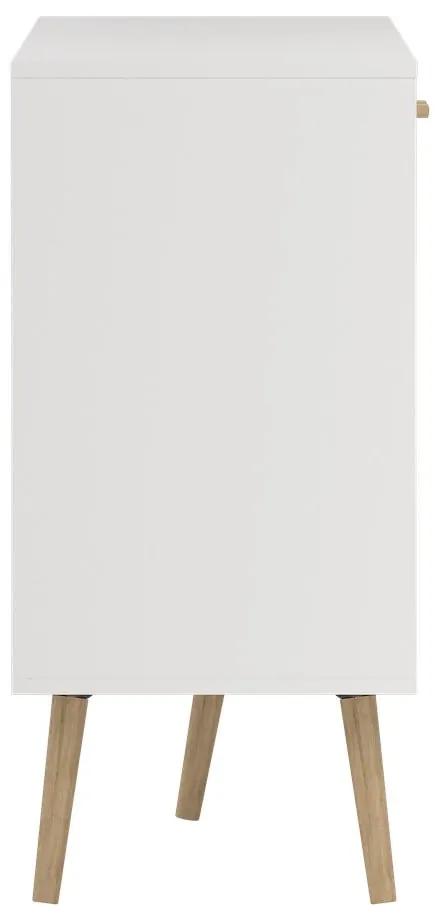 Comodă albă joasă 149x82 cm Bodo – Tvilum