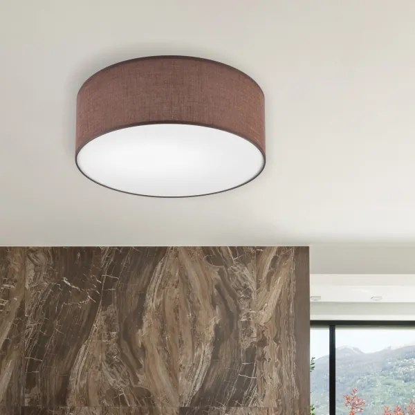 Plafonieră LED Brilagi SIRIJA LED/12W/230V d. 35 cm maro