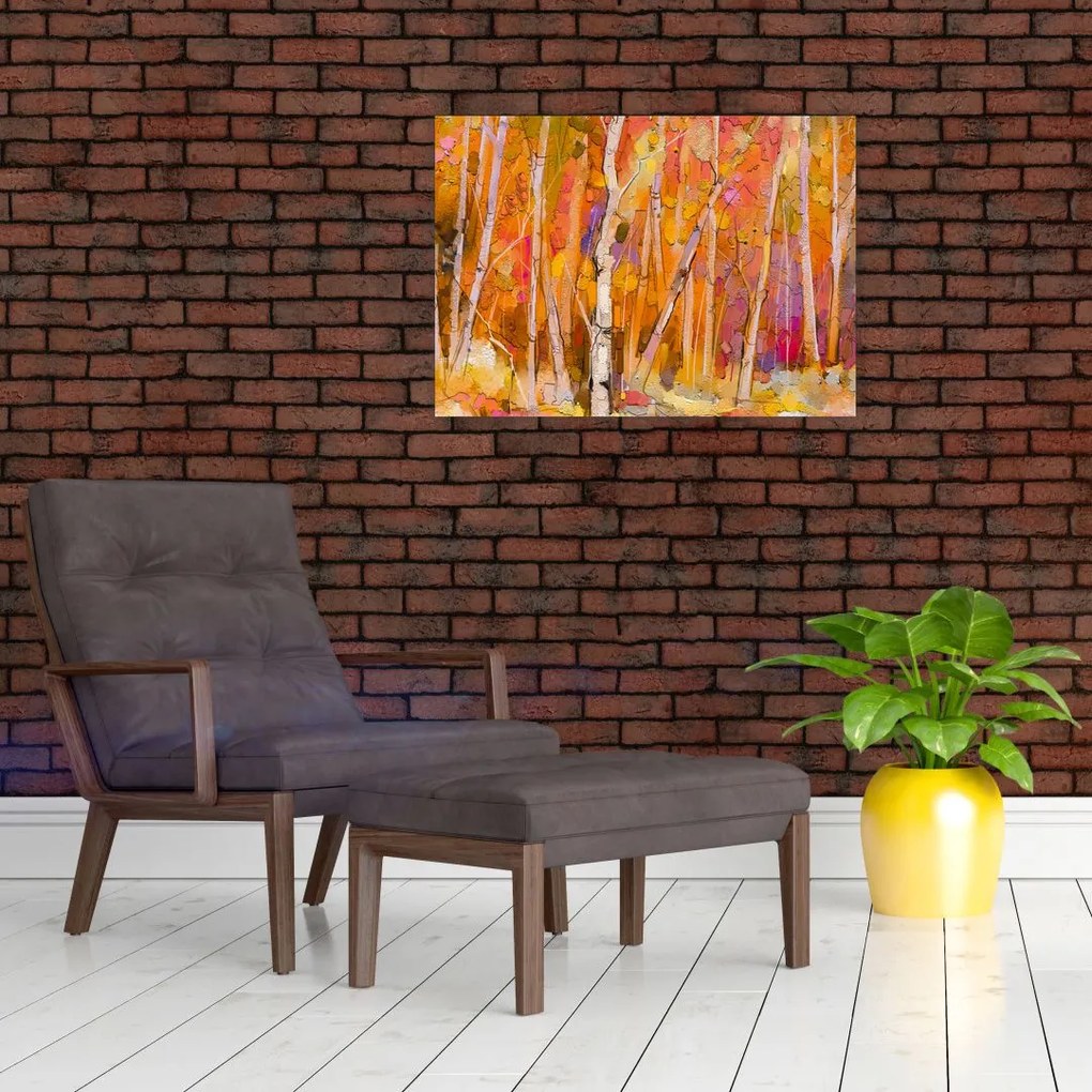 Tablou - Pădurea toamna (70x50 cm)