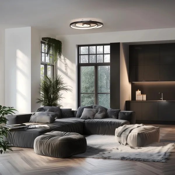 Brilagi - Plafonieră LED dimabilă VELO LED/52W/230V 3000/4000/6000K +telecomandă