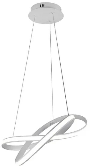 Lustră LED dimabilă pe cablu LED/70W/230V 3000-6500K alb + telecomandă