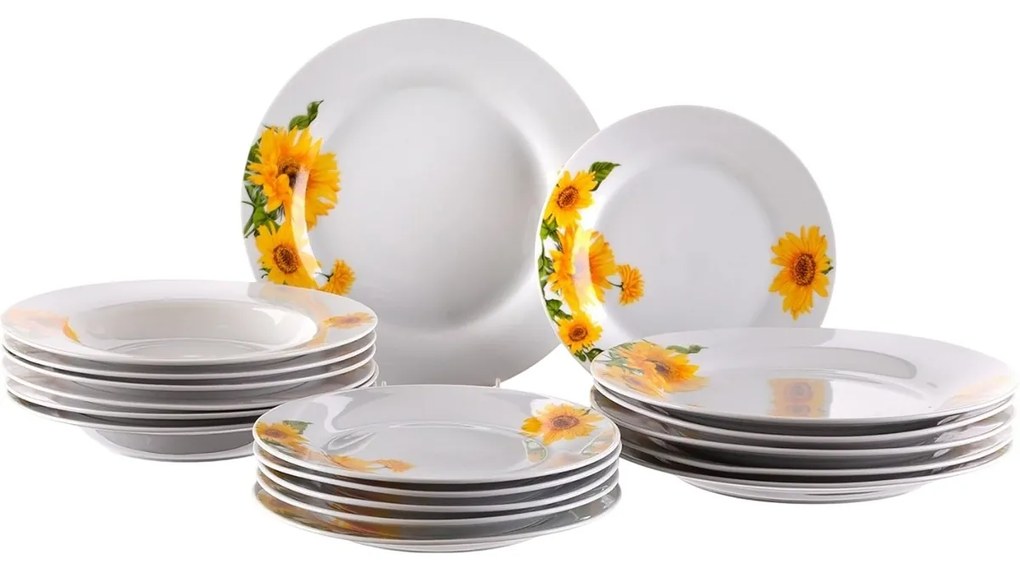 Set de masă Banquet Sunny 18 piese