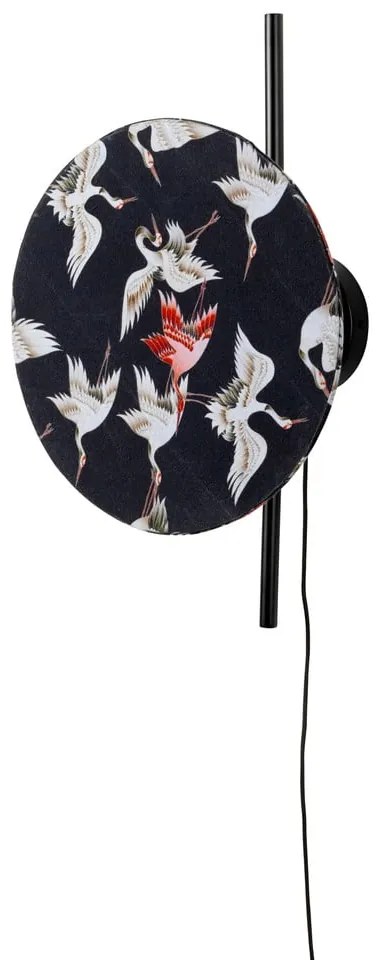 Aplică de perete neagră Jaylee – White Label