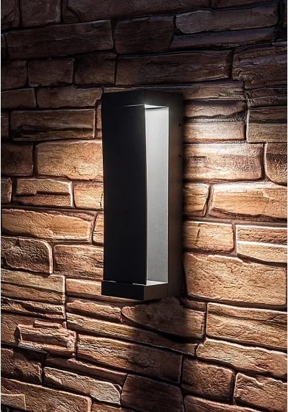 Rabalux 77067 - Aplică de perete LED pentru exterior BRADU LED/13W/230V IP65 antracit