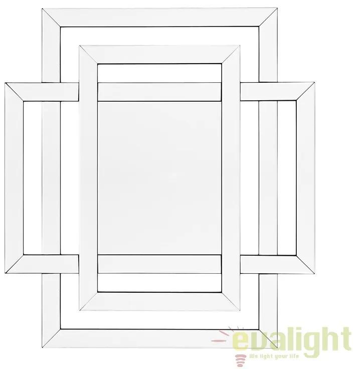 Oglinda decorativa eleganta, 100x110cm Mortimer 108724 HZ