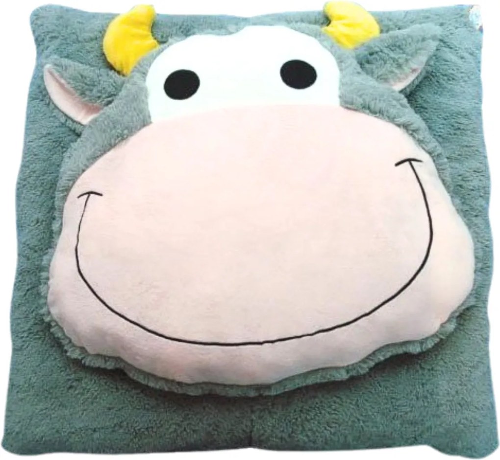 PROMOTIE Perna pentru copii CUDDLI FRIENDS 70x70 cm din plus - mai multe culori II. calitate Culoare: Albastru