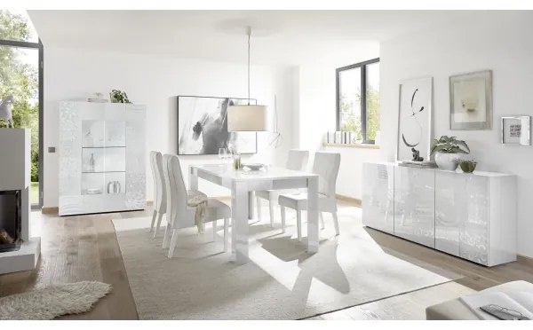 Masă de dining ARIA albă
