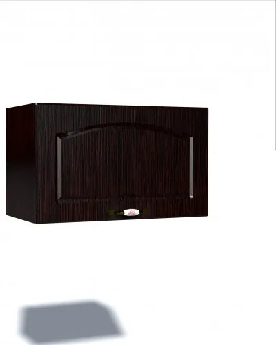 Corp superior 60 cu 1 usa orizontala pentru hota Zebra MDF mustata wenge