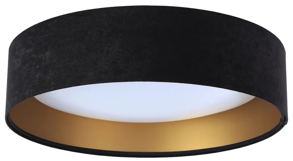 Plafonieră LED SMART GALAXY LED/24W/230V Wi-Fi Tuya negru/auriu + telecomandă