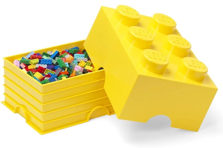 Cutie de depozitare pentru copii din plastic – LEGO®
