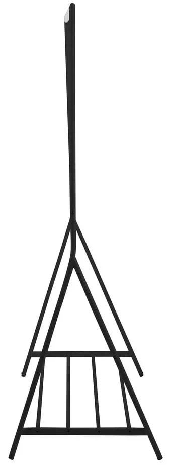 Suport de haine din metal negru Brent - Actona