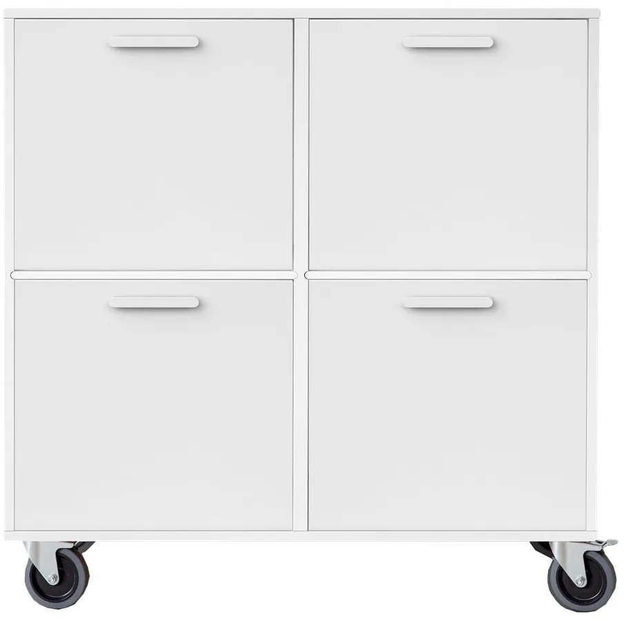 Comodă alb joasă 89x82 cm Keep by Hammel - Hammel Furniture