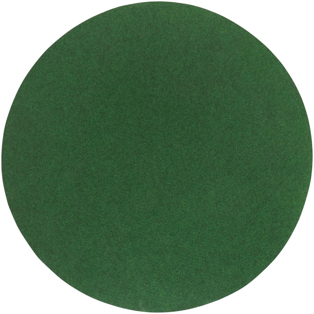 Covor rotund pt exterior Field verde 130 cm