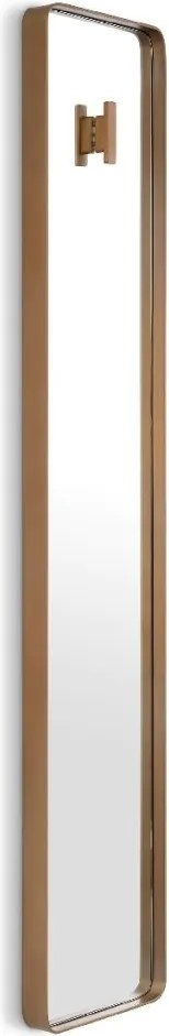 Oglinda decorativa design LUX Megaro Brushed brass 30x160cm