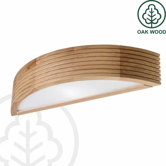 Brilagi - Lampă de perete LED CARVALHO MODERN 1xE27/60W/230V stejar