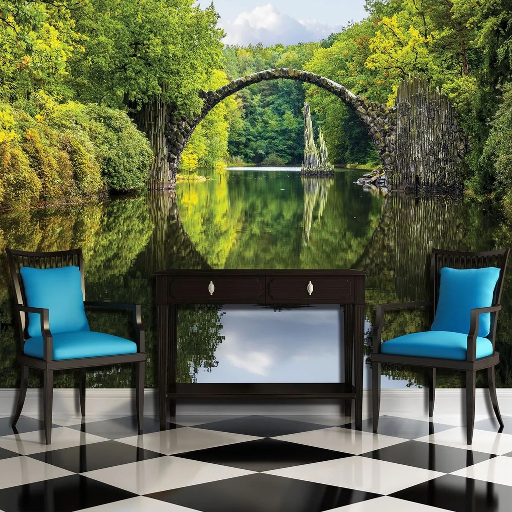 Fototapet - Pod - reflexie (152,5x104 cm)