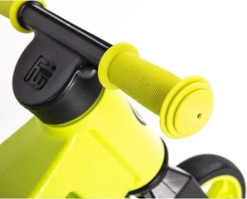 Funny Wheels - Bicicletă de echilibru 2 în 1 RIDER SUPER SPORT, verde/negru