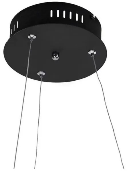 Lustră LED dimabilă pe cablu ROMAN LED/30W/230V neagră Paul Neuhaus 2472-18