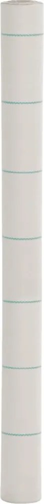 vidaXL Membrană antiburuieni, alb, 1,5x150 m, PP