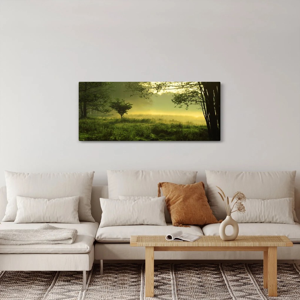 Tablou - Pădurea trezită (120x50 cm)