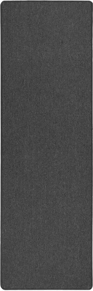 vidaXL Runner din covor Gri închis 80 x 500 cm 100% polipropilenă