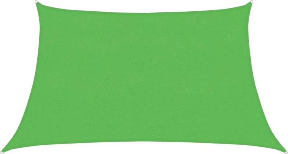 vidaXL Pânză parasolar, verde deschis, 3/4x2 m, HDPE, 160 g/m²