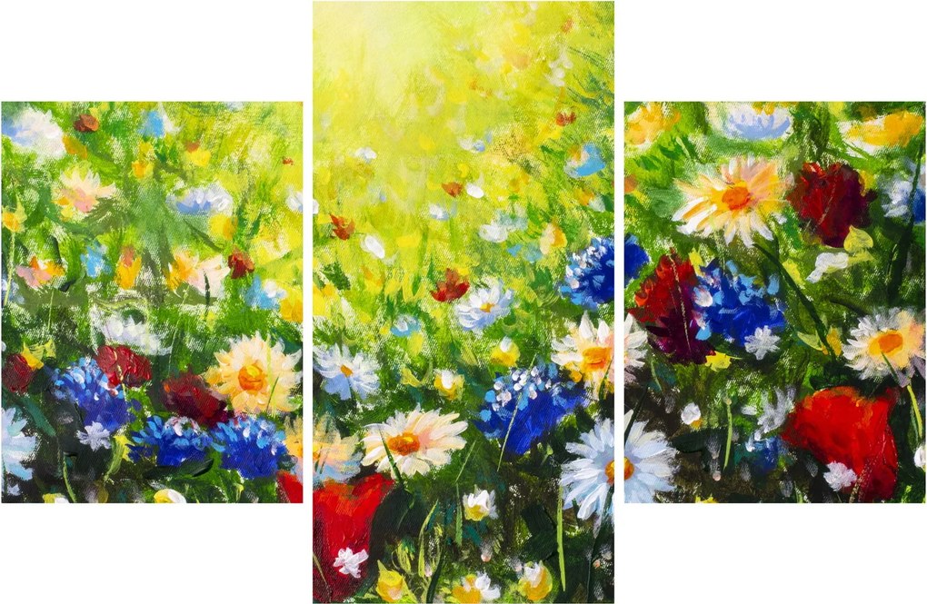 Tablou - Flori sălbatice (90x60 cm)