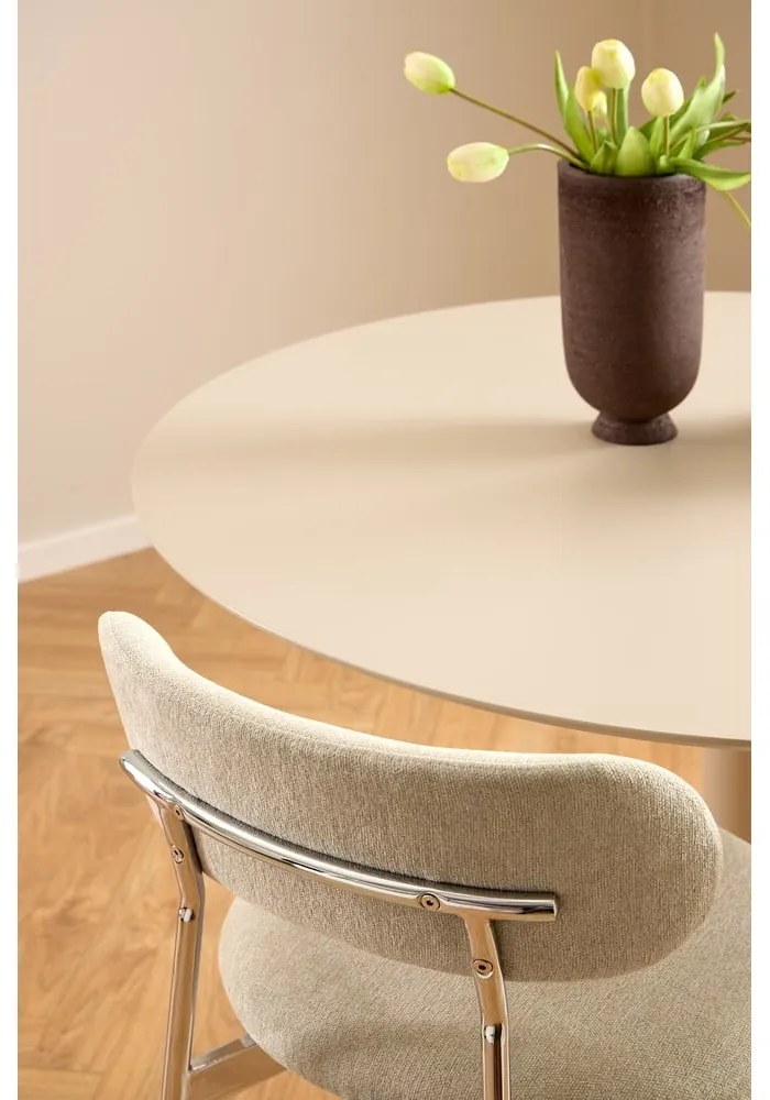 Scaun de dining crem Lyric – Actona