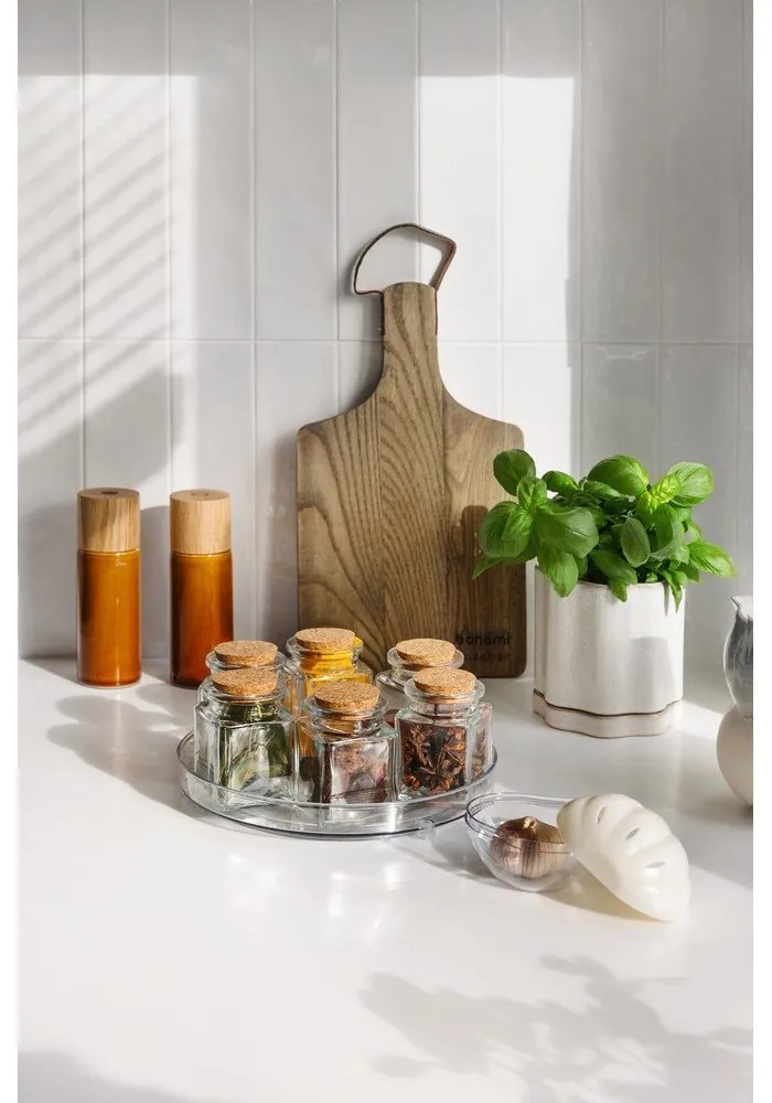 Organizator pentru mirodenii rotativ din plastic ø 24 cm – Casa De Engel