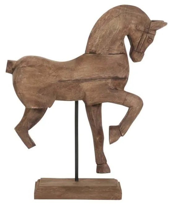 Statuetă din lemn Horse – Light &amp; Living