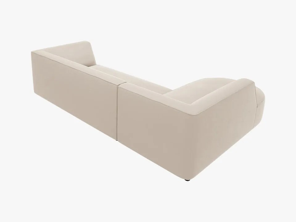 Coltar 4 locuri Ruby catifea L273 cm