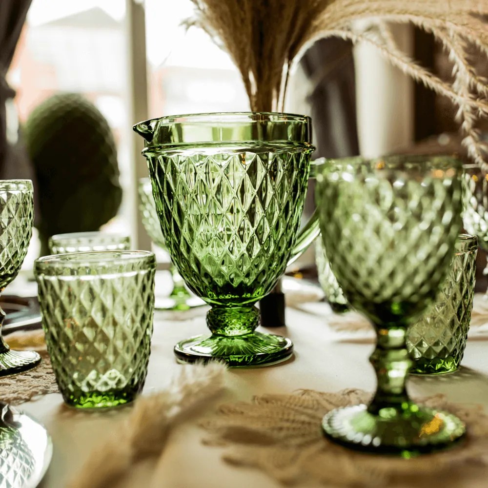 Carafă de apă, 1150ml, verde, VERITAS