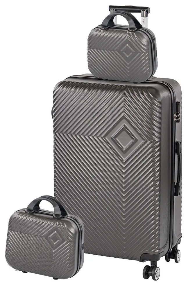 TraveLux Pro XIV set valize rulante gri