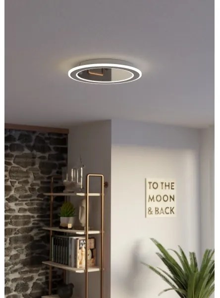 Plafonieră LED dimabilă Eglo 901232 MACCHIONI LED/20W/230V alb + telecomandă