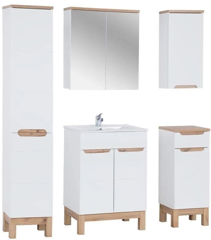 Cabinet de baie Bora White