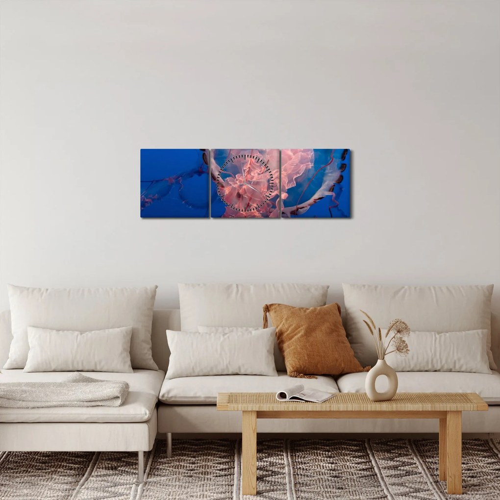 Tablou - Medusa (cu ceas) (90x30 cm)