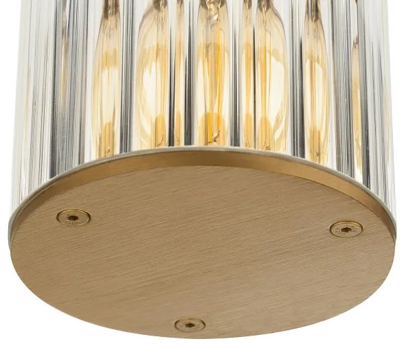 Plafonieră de exterior Argon 8774 NORFOLK 1xE27/15W/230V IP44 auriu