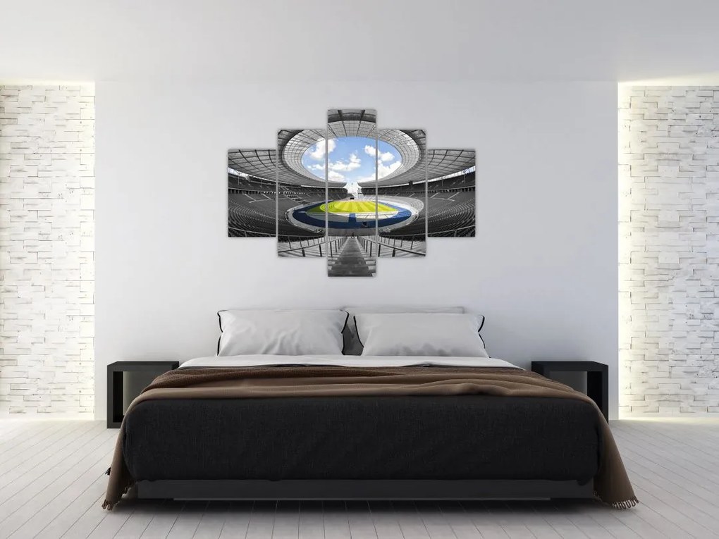 Tablou - stadionul de fodbal (150x105 cm)