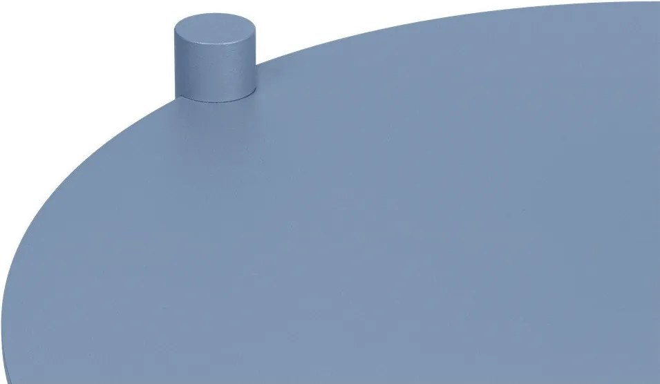 Măsuță auxiliară rotundă din oțel 41x40 cm Ande – noo.ma