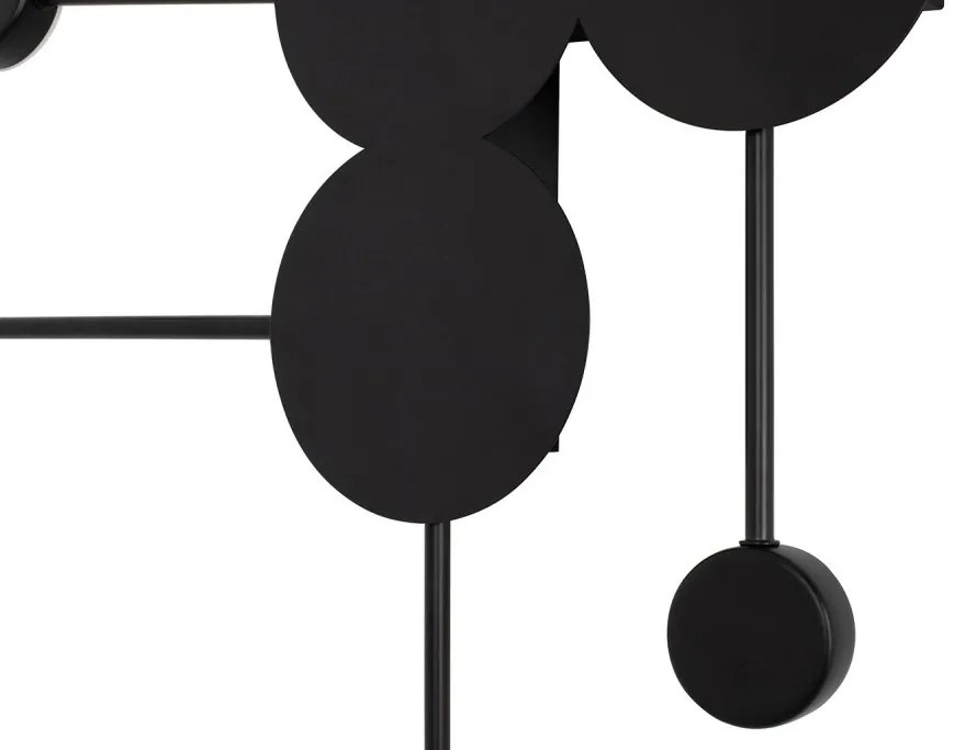 Aplica de perete LED design ambiental SHADOW L negru