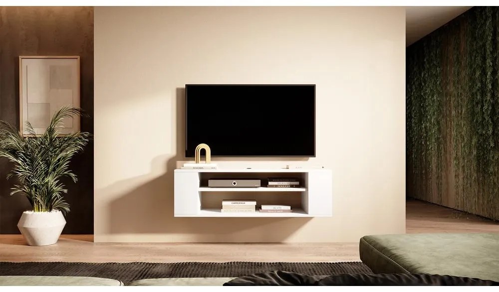 Masă TV Walker 100 (alb). 1098697