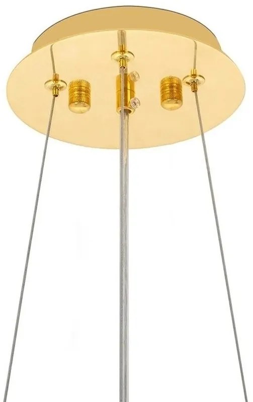Lustra suspendata design mimimalist Tub 18 auriu