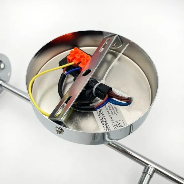 Brilagi - Lustru aplicat MALONY, 4xE14/20W/230V, crom lucios