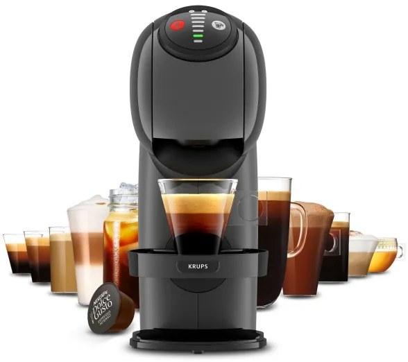 Aparat de cafea cu capsule Krups NESCAFÉ DOLCE GUSTO GENIO S 1500W antracit