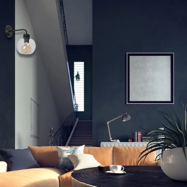 Aplică SOFIA 1xE27/60W/230V transparent