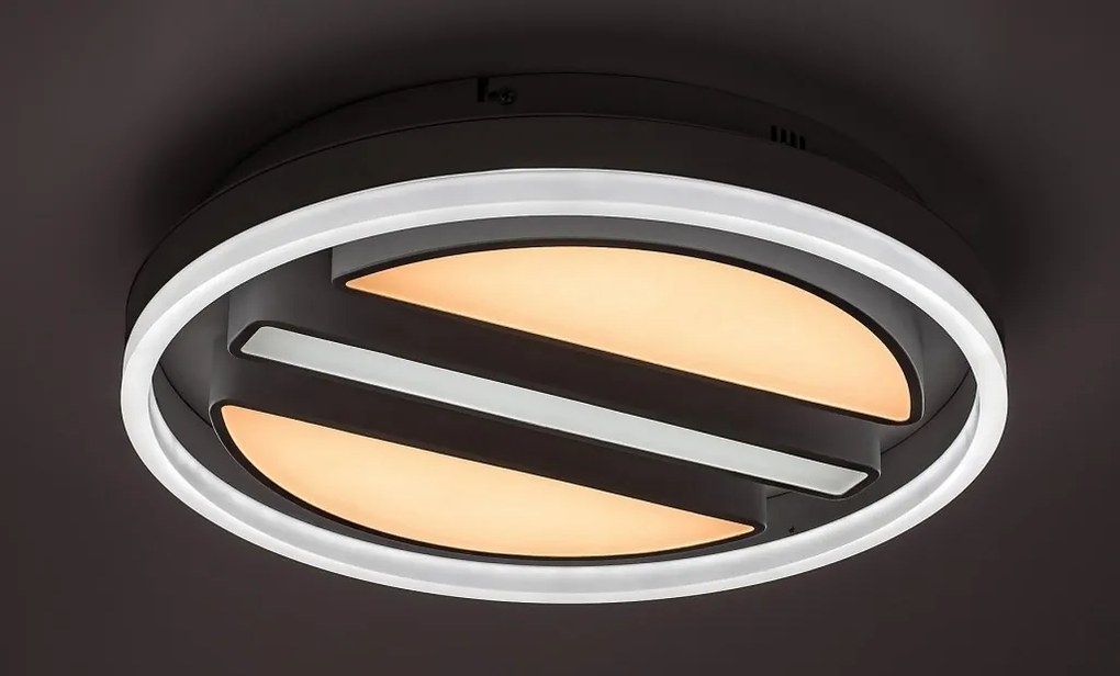 Plafoniera LED cu telecomanda Gremin D-40cm