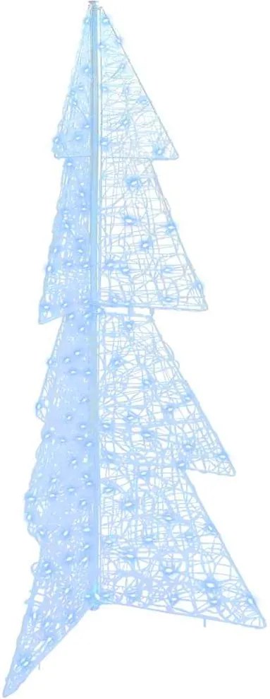 vidaXL Brad de Crăciun cu 160 LED Alb Rece 150 cm Acril