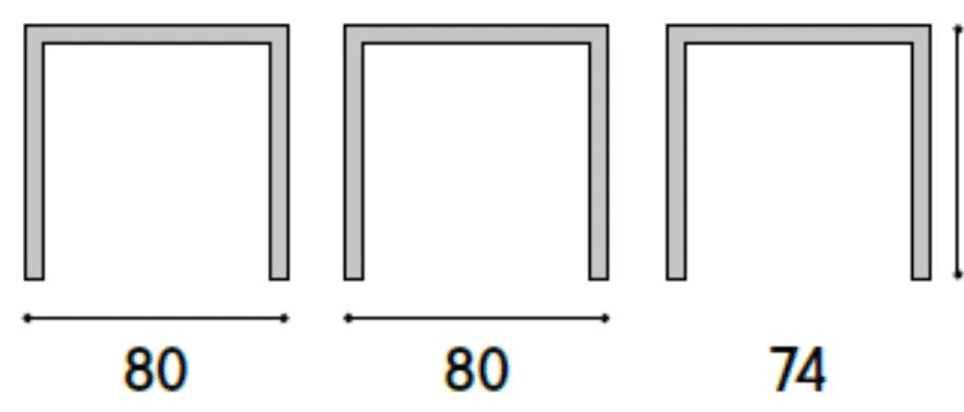 MASA TERASA ANTRACIT - 70 cm / 70 cm
